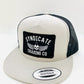 STC Winged Skull Patch Flat Bill Trucker Multiple Colors