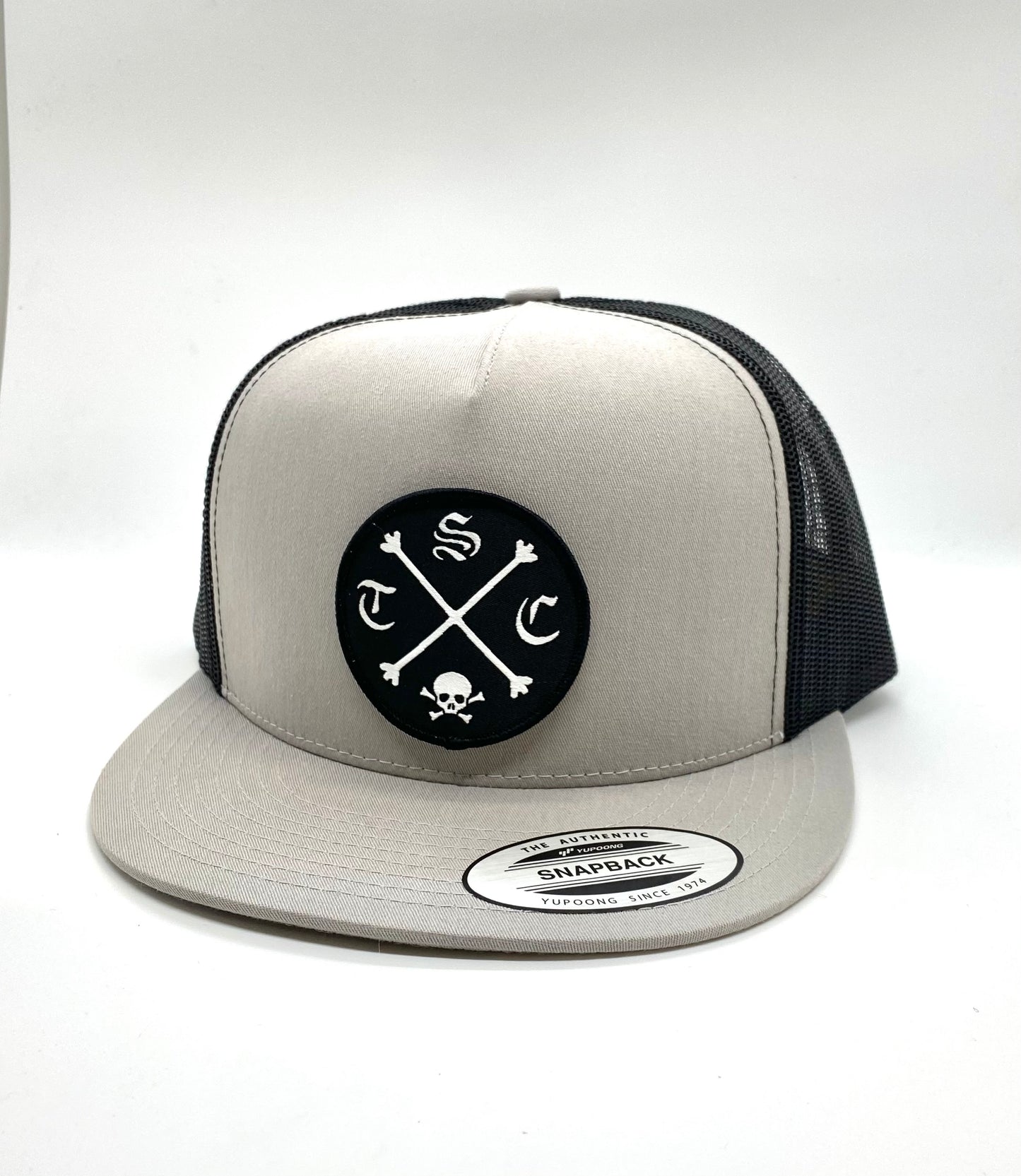 STC Crossbones Flat Bill Trucker Multiple Colors