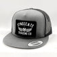 STC Winged Skull Patch Flat Bill Trucker Multiple Colors
