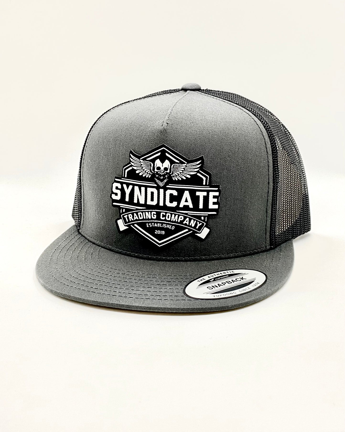 STC Badge Flat Bill Trucker Multiple Colors