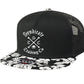 Script STC Crossbones Flat Bill Truckers
